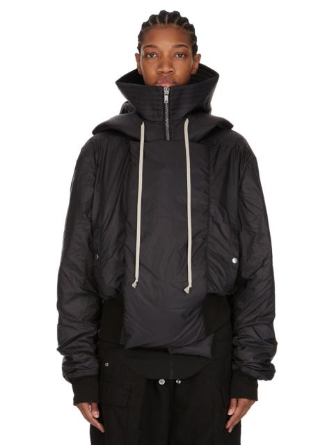 Black Concordians Cropped Alice Bomber Jacket