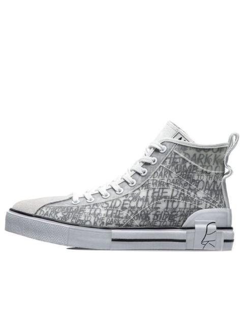 Li-Ning x Star Wars Canvas Hi Shoes 'Grey White' AGCR181-1