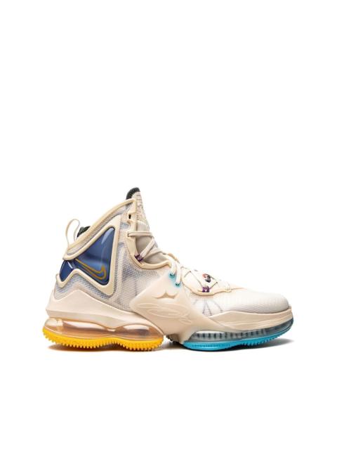 LeBron 19 "Minneapolis Lakers" sneakers