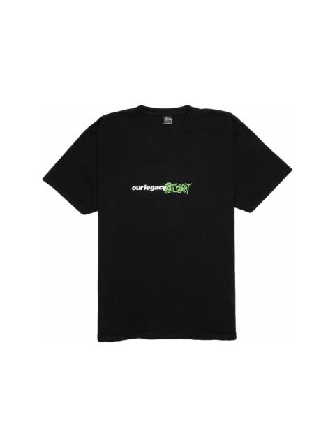 Stussy x Our Legacy Ol Sport Pigment Dyed Tee Black