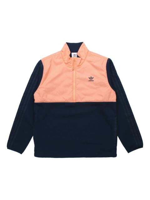 adidas originals Winterised Half Zip Jacket For Men Navy GD0000