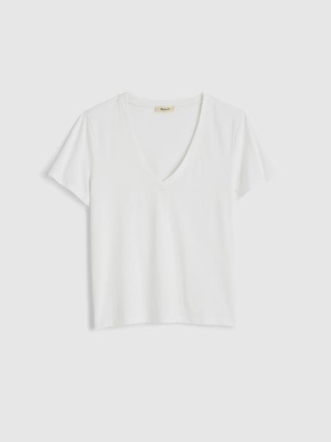 The Perfect V-Neck Tee in Allday Jersey