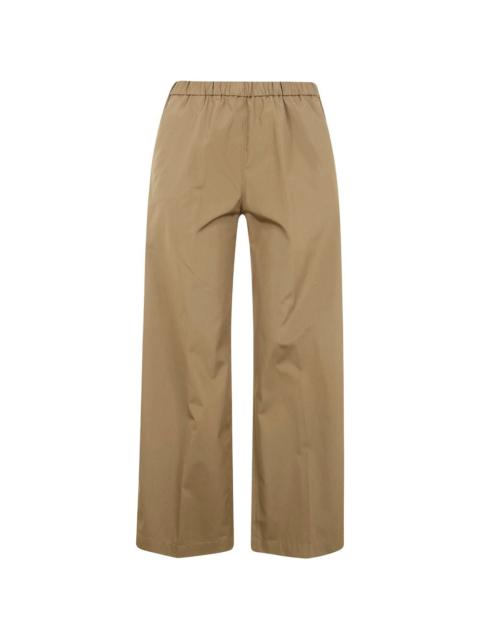 elasticated-waist trousers