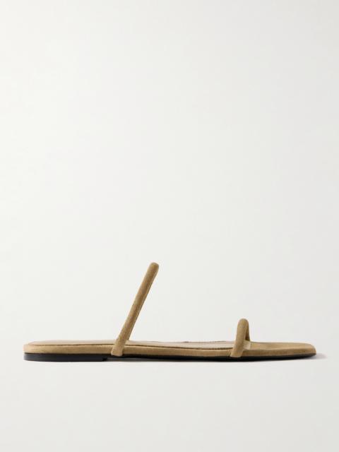The Minimalist Suede Sandals