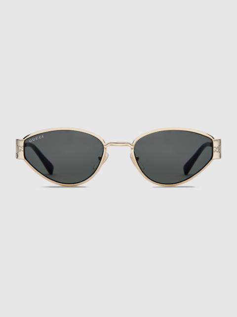 Geometrical frame sunglasses