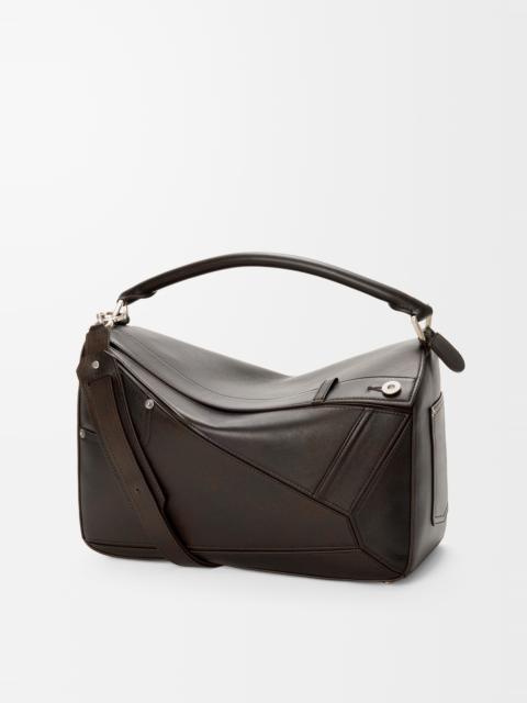 Panta large Puzzle bag in shiny calfskin