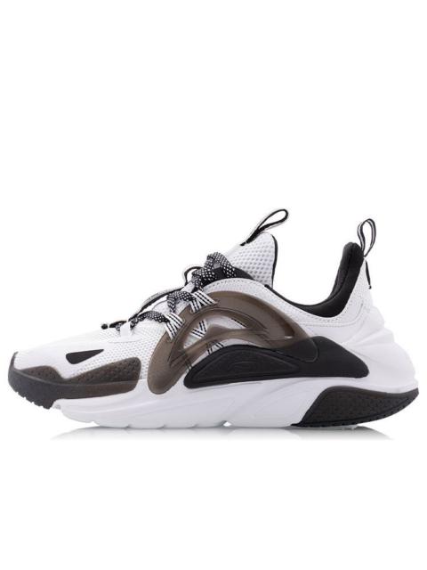 (WMNS) Li-Ning XingHuo Sport Leisure 'White Black' AGLQ066-1