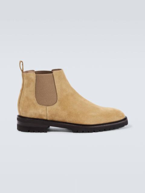 Brompton suede Chelsea boots