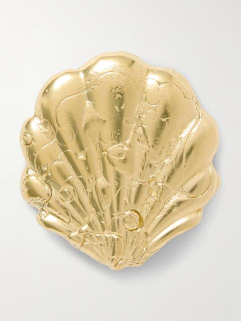 Aphrodite Gold-plated Brooch