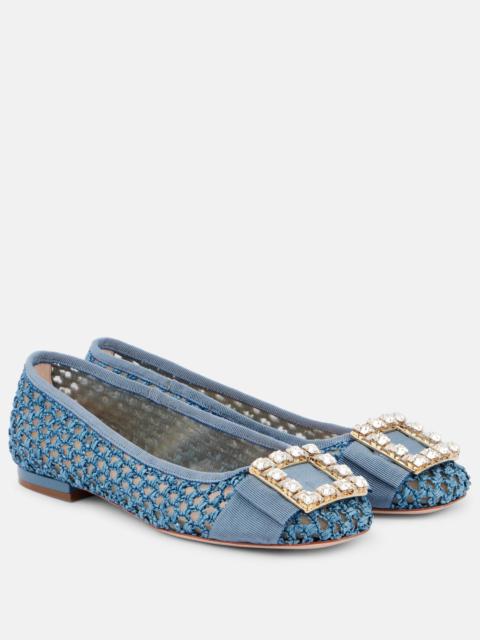 Tres Vivier embellished ballet flats
