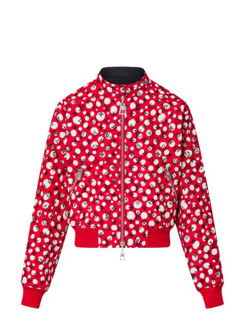 LV x YK Reversible Infinity Dots Bomber Jacket