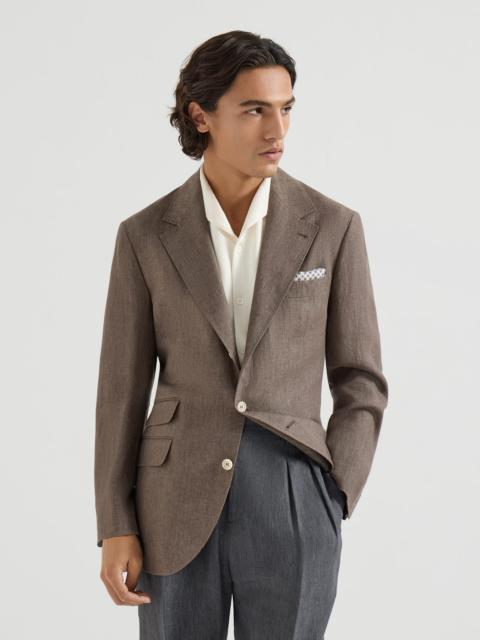 Délavé linen deconstructed Cavallo blazer