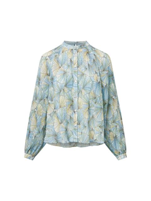 FENNEL PLEATED BLOUSE