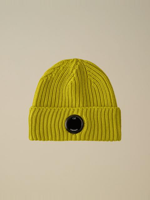 Extrafine Merino Wool Logo Beanie