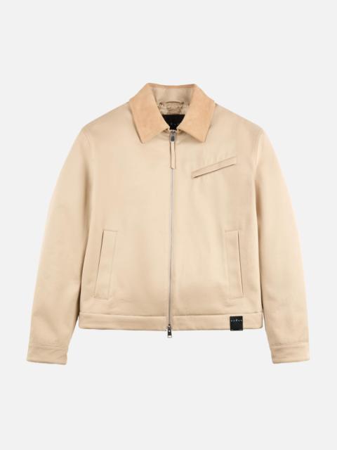 Jacket in gabardine