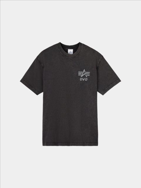 OVO X ALPHA GARMENT DYE T-SHIRT