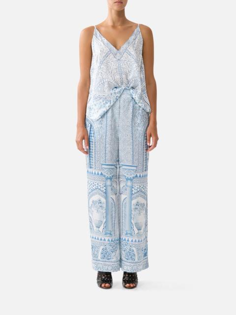 BUTTON FRONT LOUNGE PANT