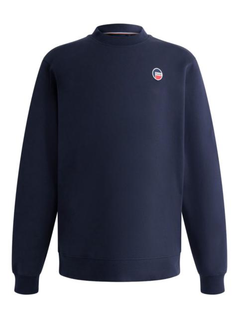 crew-neck logo sweatshirt