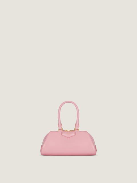 MINI ANTIGONA CUBE EAST-WEST BAG IN BOX LEATHER