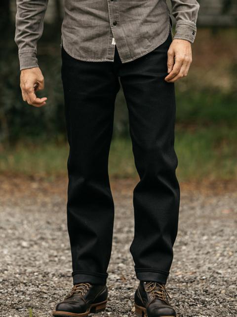 The Barrel Classic Straight - Black Raw 14oz Selvedge
