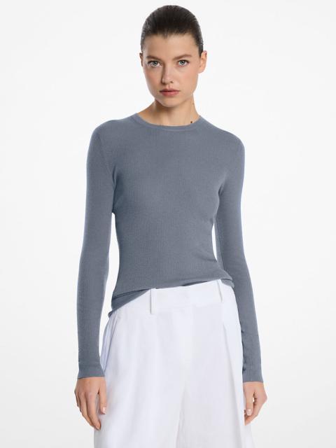 Hutton Featherweight Cashmere Sweater