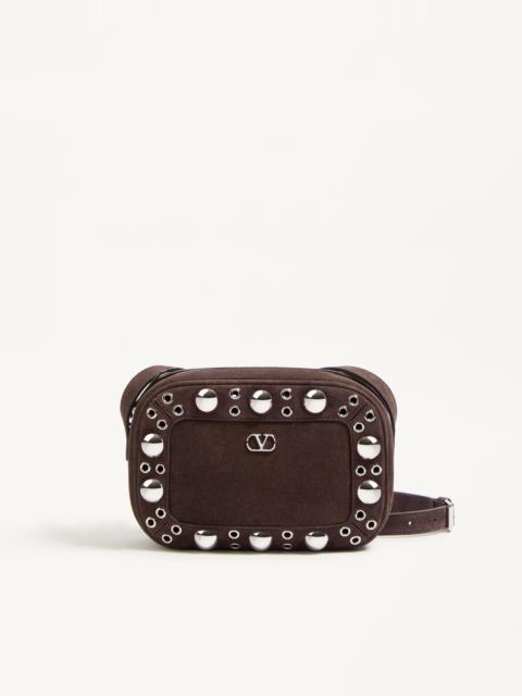 VALENTINO GARAVANI NELLCÔTE SUEDE SHOULDER BAG