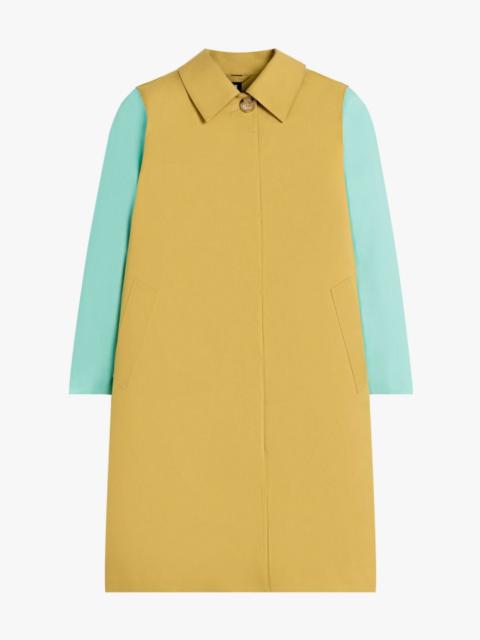 BANTON COLOURBLOCK BONDED COTTON COAT