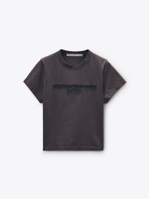 Washed Grey Jersey Tee