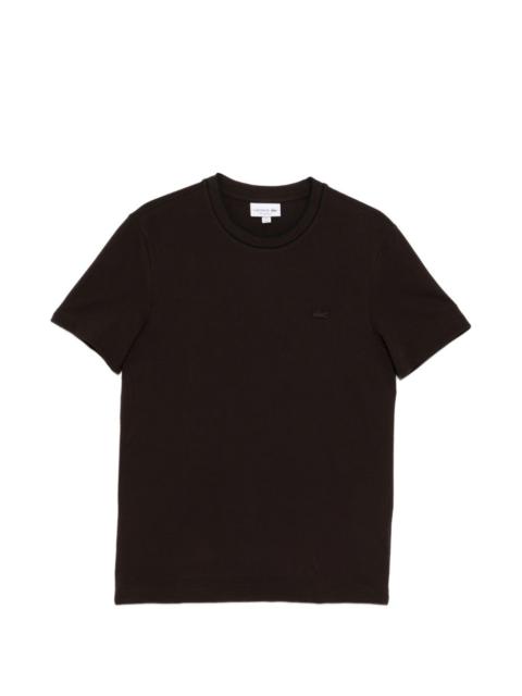 logo-patched crewneck T-shirt