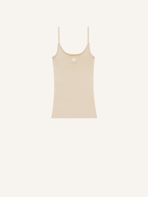 KNITTED TANK TOP REEDITION