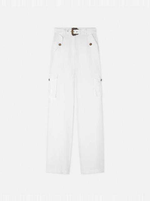 Baroque Buckle Cargo Pants