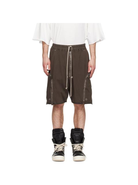 Gray Temple Heavy Jersey Bauhaus Pods Shorts