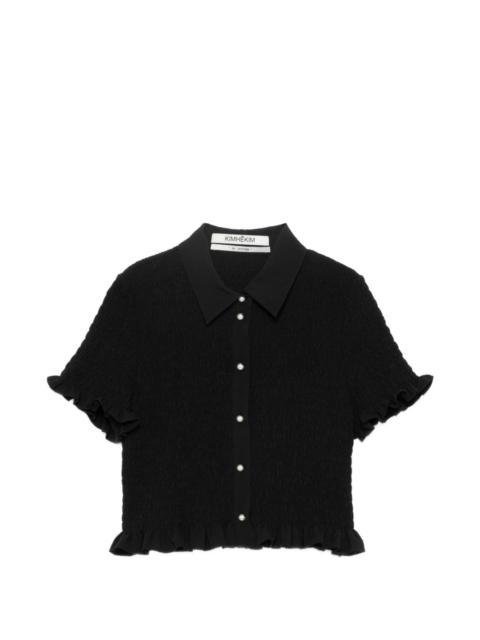 Lena cropped shirt