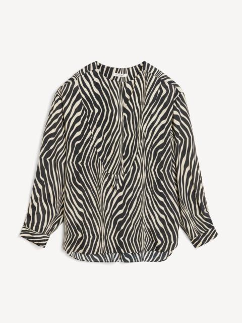 Fayette silk-blend shirt