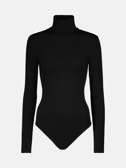 Colorado cotton-blend turtleneck bodysuit