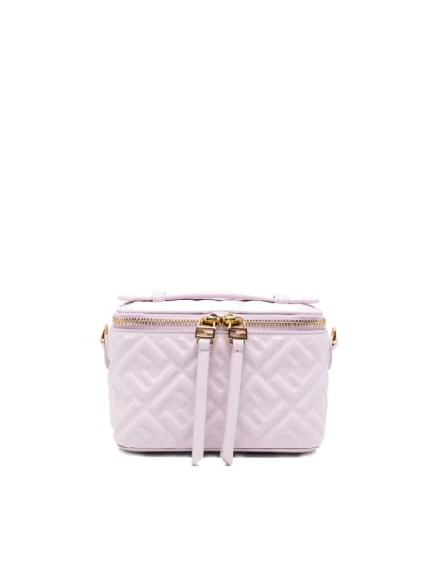 quilted-design shoulder bag