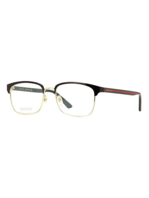 Gucci Black Frame Capsule Series Optical Green Lens Black GG0934OA-001