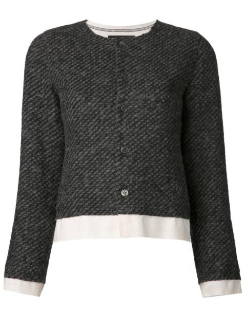 tweed cardigan jacket