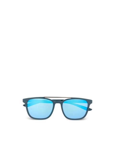 Windfall blue mirror sunglasses