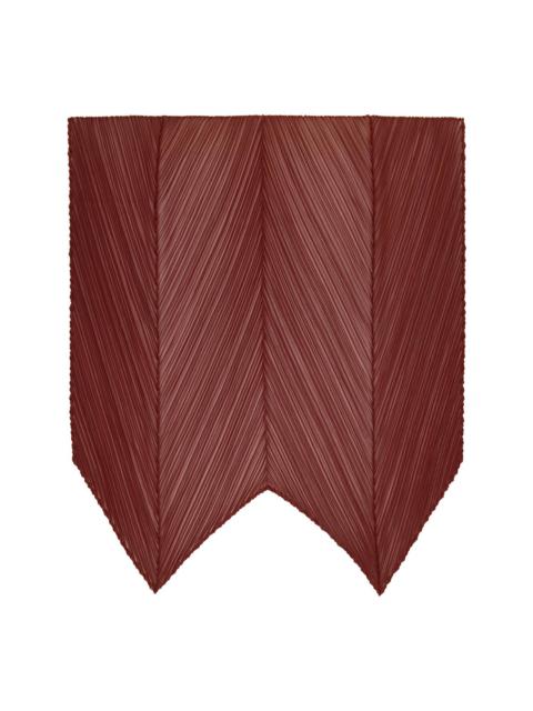 Burgundy Monthly Colors October Scarf