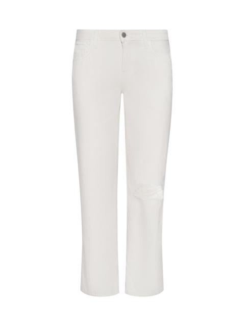 Blaine Cropped Stovepipe Jean