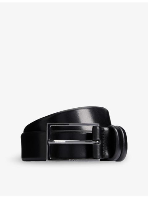 Branded Leather Belt