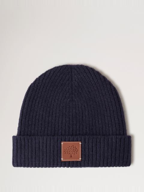 Solid Beanie
Navy Mixed Material