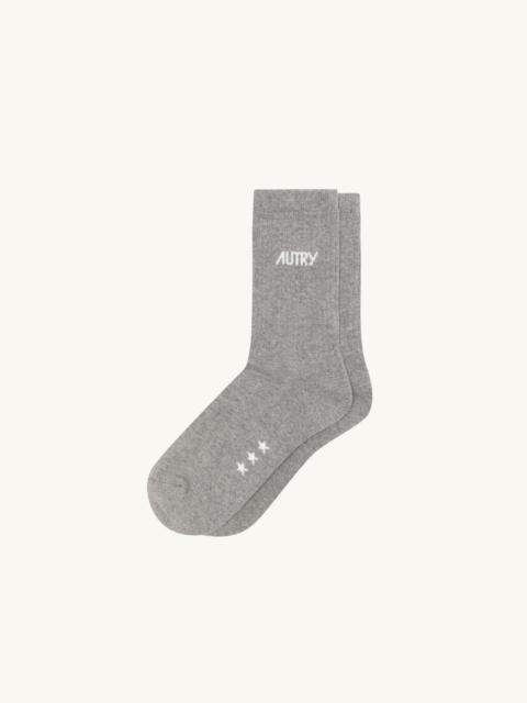 SOCKS WITH JACQUARD LOGO UNISEX