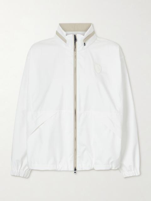 Appliquéd Shell Jacket