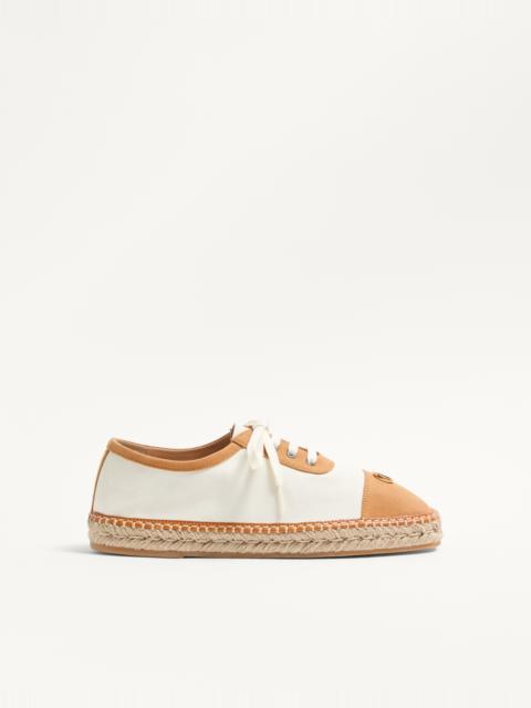 PALM AVENUE ESPADRILLES IN CANVAS AND BUFFALO