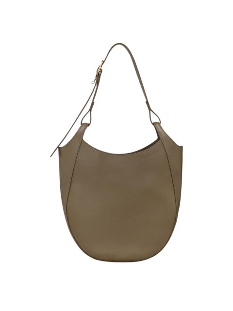Le Foulonné L Hobo bag Caper - Leather