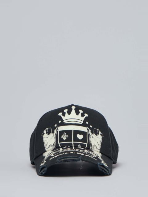 Women Crown Baseball Hat Woven