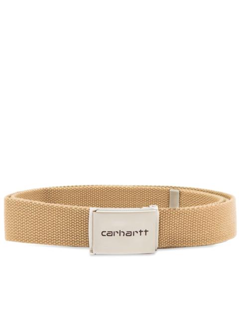 Carhartt WIP Chrome Clip Belt