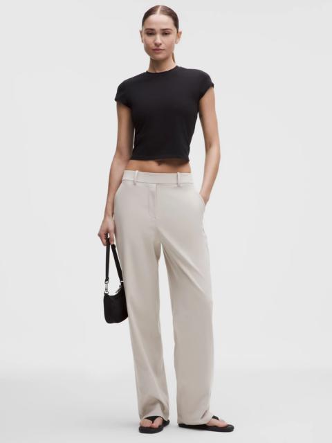 Daydrift High-Rise Straight-Leg Trouser *Short